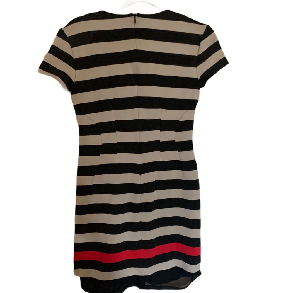 Diane Von Furstenberg striped dress sz 6 - Picture 2 of 7